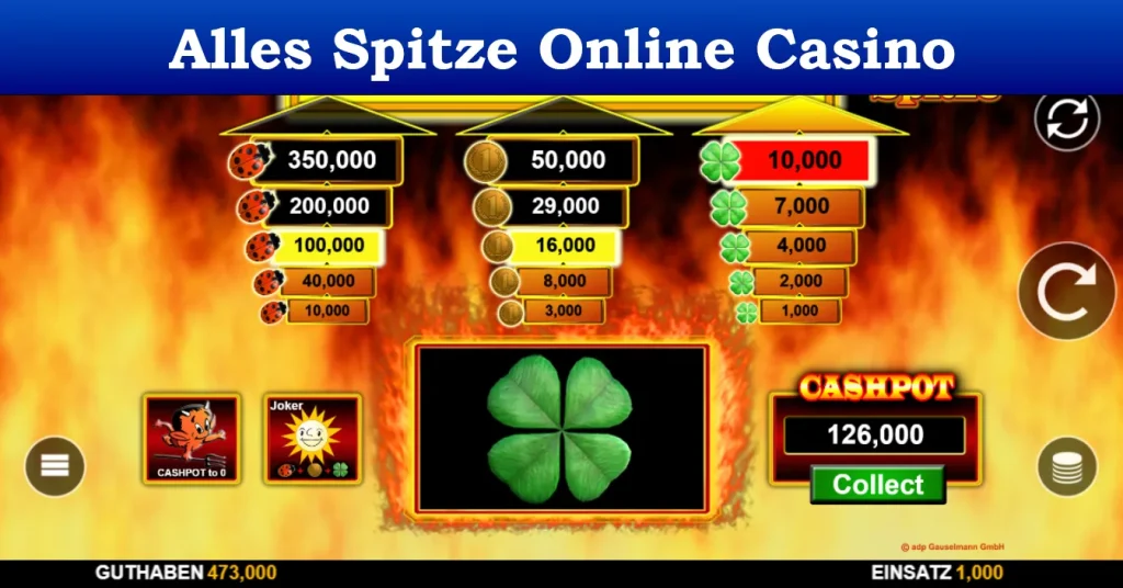 alles spitze online casino
