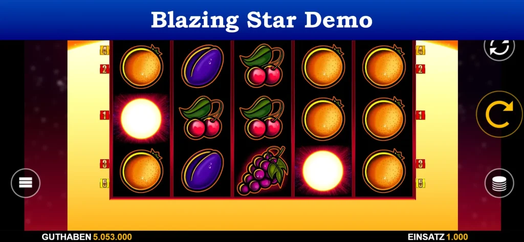 blazing star demo