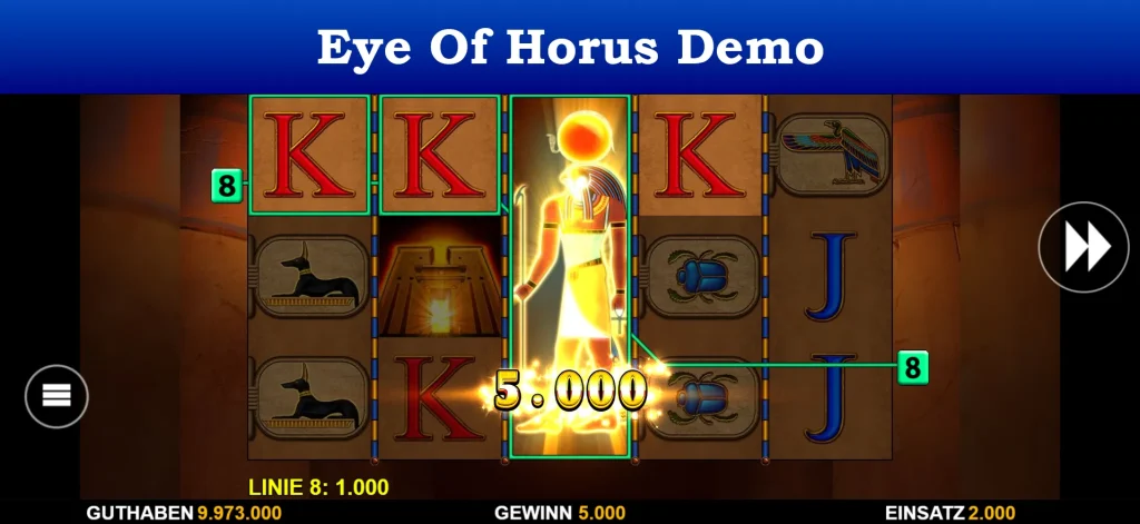 eye of horus demo