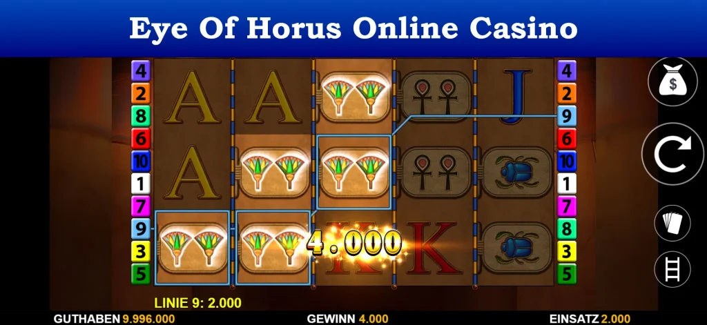 eye of horus online casino