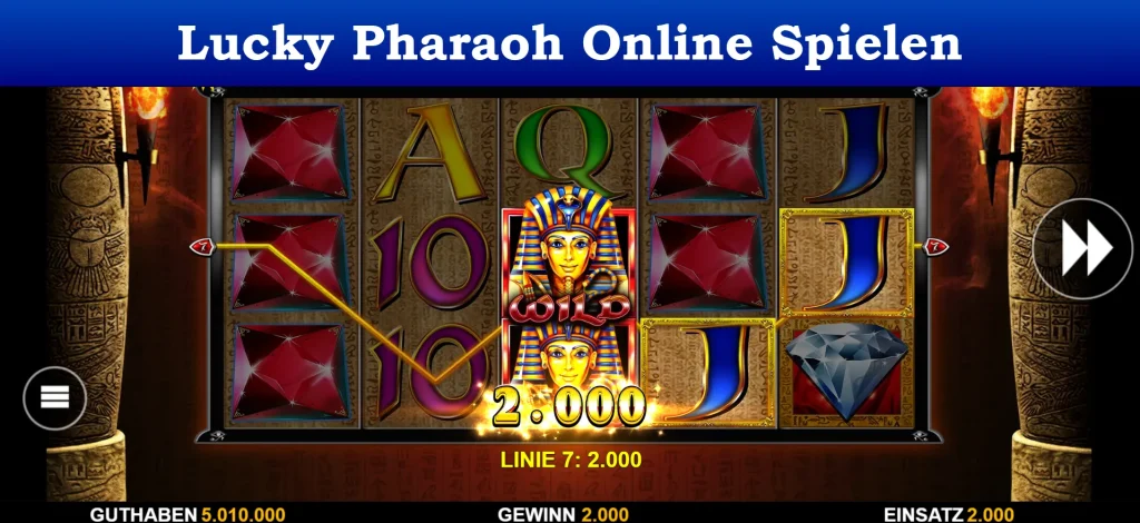 lucky pharaoh online spilen
